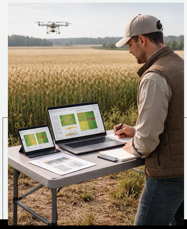 Система AI прогнозирования урожайности для точных агрономий в Черкесске
