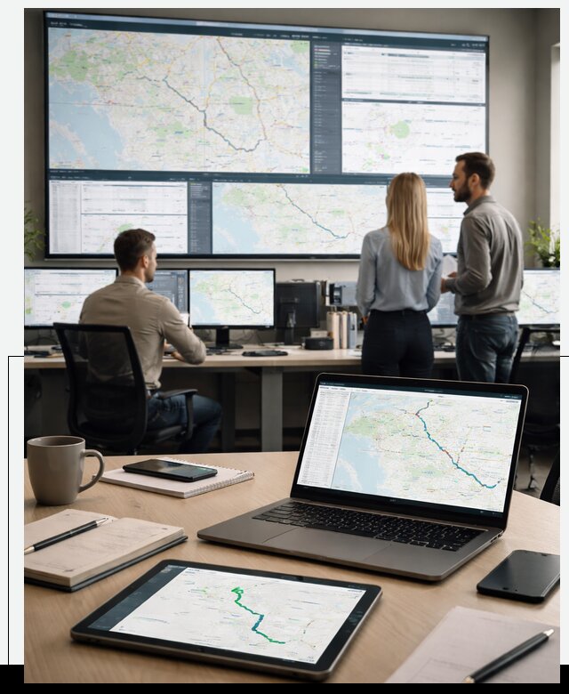 Трекинг грузов и Fleet Management, мониторинг автопарка в Черкесске