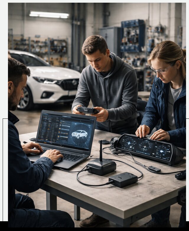 Разработка Connected Car и ПО для автопрома в Черкесске