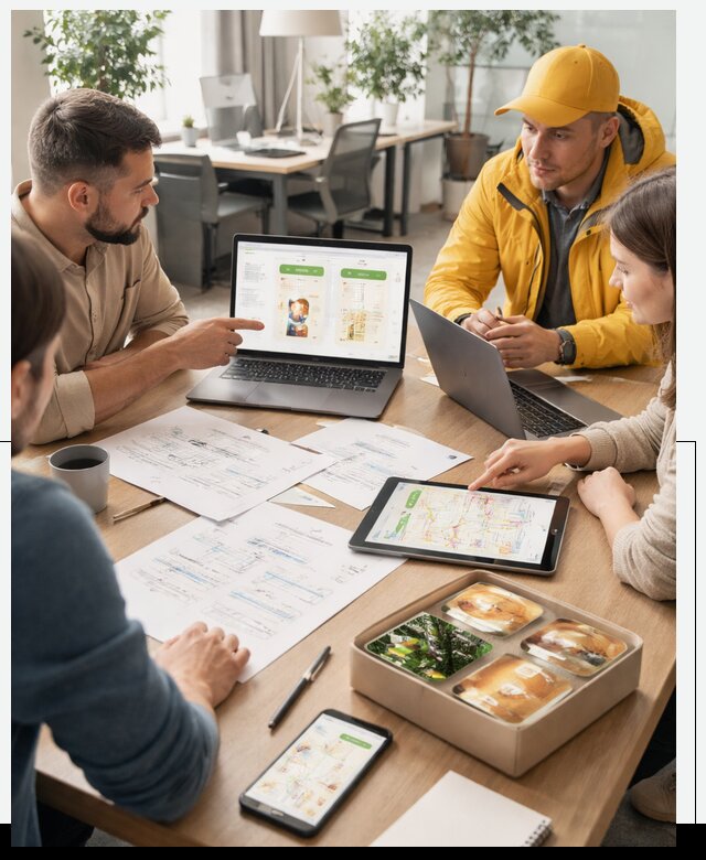 Разработка агрегатора доставки еды в Черкесске от 15294 р., АвикейЧрк